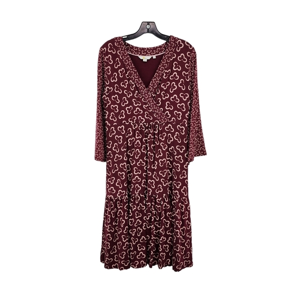 Boden Women's Floral Kimono Jersey Wrap Style Dress - 8R - Picture 1 of 6